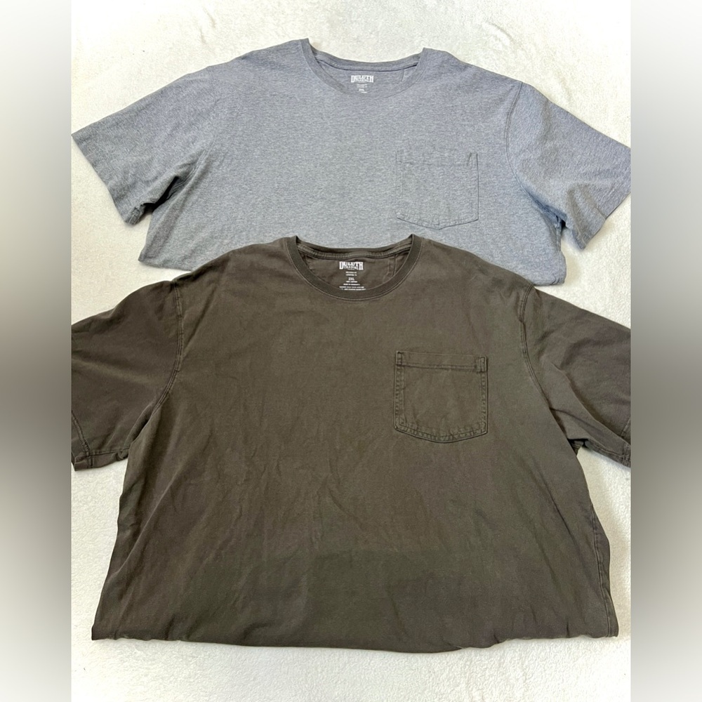Duluth Trading Set of 2 Men's Longtail Short Sleeve Tops - 2XL